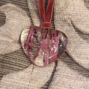 Stained Glass Heart Necklace